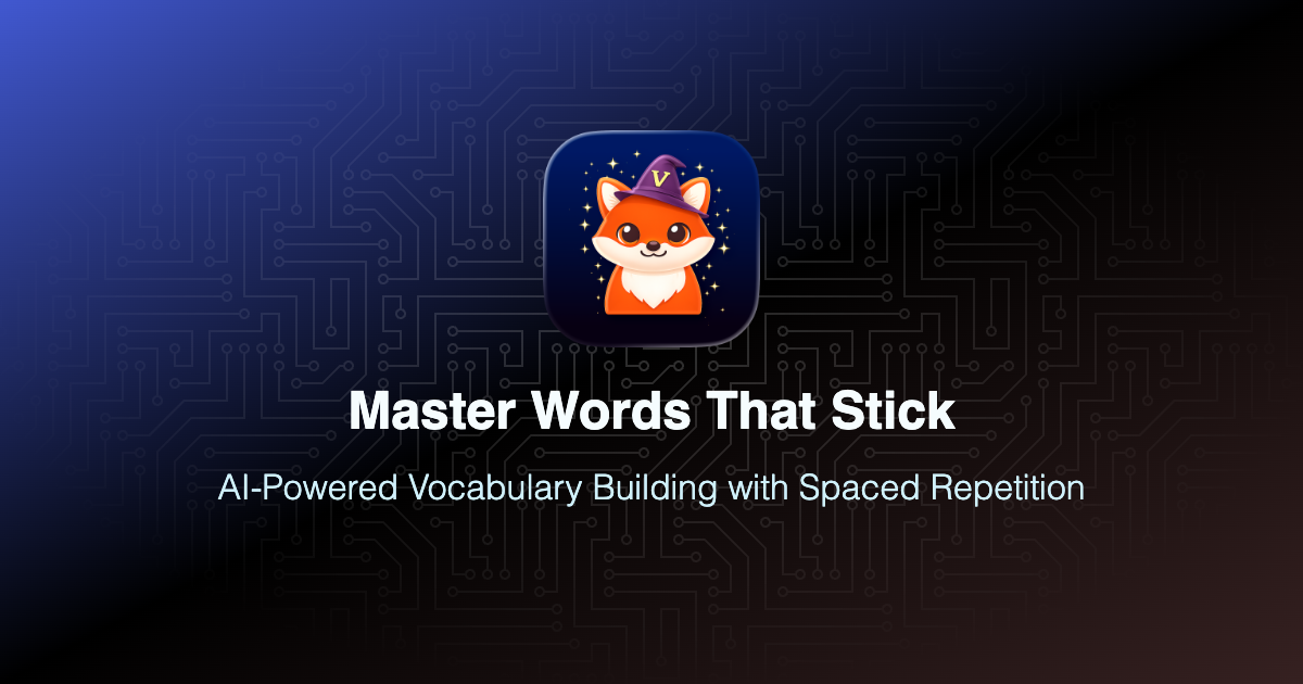 Vocabulary Whiz — 官网预览图